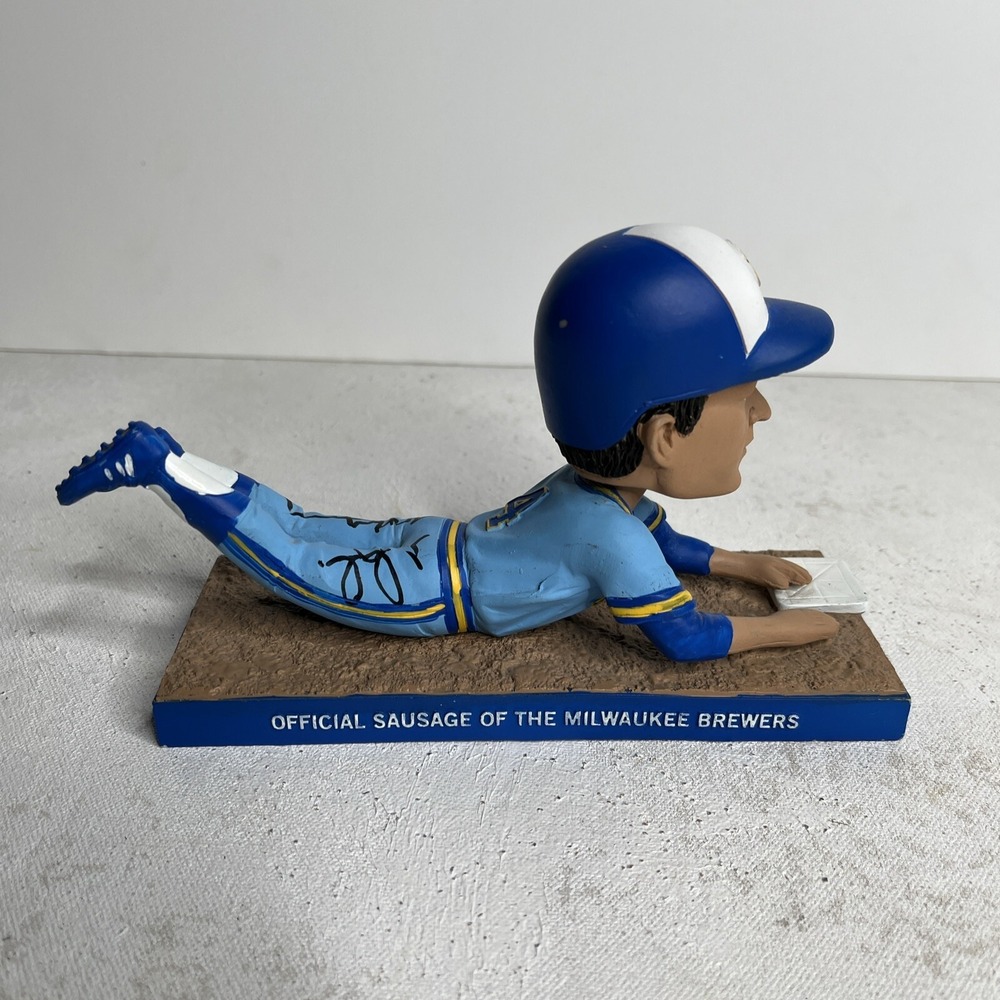 Brewers Bobblehead 2015 Paul Molitor With Unknown Signature - Picture 4 of 6